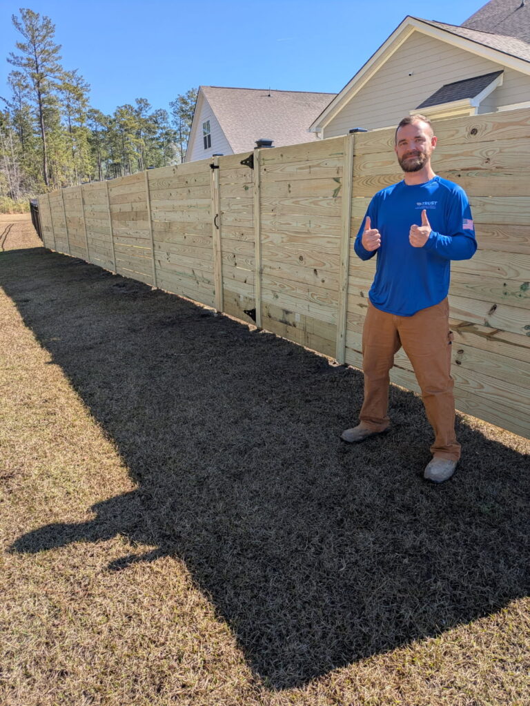 Wood Fence Installation